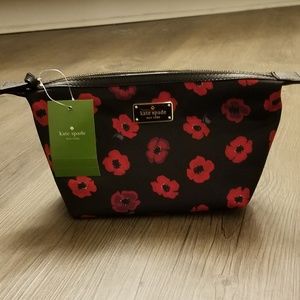 NWT Kate Spade Poppy Clutch/Makeup Bag